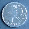 Eswatini 20 Cents 2021 E, N plat. / Mswati III. - Staatswappen vzgl-Stgl 1,90 EUR  Excl. 8,00 EUR Verzending