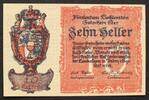 Liechtenstein 10 Heller ND(1920) P. 1 kfr 9,00 EUR  Excl. 10,00 EUR Verzending