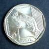 Peru 1 Sol 2019 K-N-Zk / Staatswappen - Andenkatze Stgl 4,70 EUR  Excl. 8,00 EUR Verzending