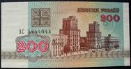 Weissrussland 200 Rubel P. 9 -