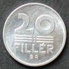 Ungarn 20 Filler S.52 a / Al / Drei Ähren -