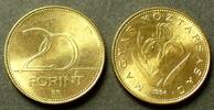 Ungarn 20 Forint S.201 / N-Me / Schwertlilie -