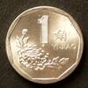 China 1 Jiao S.281 / Al / Staatswappen - Chrysantheme -
