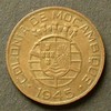 Mosambik - Kolonie 1 Escudo S.11 / Bro / Kolonialwappen -