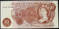 Großbritannien 10 Shillings P. 374 c / Serie C02N -