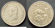 Französisches Gebiet der Afar und Issa 50 Francs S.15 / K-N / Marianne - Dromedare -