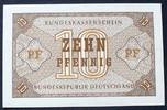 BRD 10 Pfennig Bundeskassenschein BRD-67 / Bundeskassenschein -