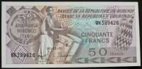 Burundi 50 Francs P. 28 c -