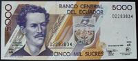 Ecuador 5.000 Sucres P. 128 c -