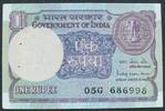 Indien 1 Rupee P. 78A a -