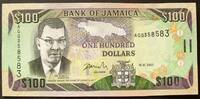 Jamaika 100 Dollars P. 84 e -