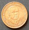 Jamaika 25 Cents S.127 / St, K galv. / Staatswappen - Marcus Garvey -