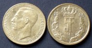 Luxemburg 5 Frang S.52 / Me / Großherzog Jean I. -