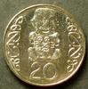 Neuseeland 20 Cents K-N / Elizabeth II. - Pukaki -