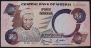 Nigeria 5 Naira P. 24 e / Sign.10 -