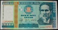 Peru 10.000 Intis P. 140 -
