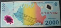 Rumänien 2.000 Lei P. 111 a / Polymer -