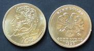 Russland 1 Rubel S.591.2 MMD / K-N-Zk / 200. Geburtstag von Alexander Puschkin -