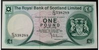 Schottland P. 336 a / Serie C/I3 538289 1 Pound 10.1.1981 kfr
