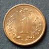 Simbabwe 1 Cent S.55 / Bro / Specksteinskulptur eines Fischadlers -