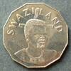 Swasiland 50 Cents S.49 / K-N / Mswati III. - Staatswappen -