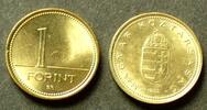 Ungarn 1 Forint S.197 / N-Me / Gekröntes Wappen -