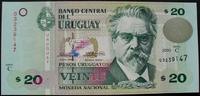 Uruguay 20 Pesos Uruguayos P. 83 / Serie F -