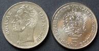 Venezuela 5 Bolivares S.63 a / St, N galv. / Staatswappen - Simon Bolivar -