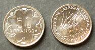Zentralafrikanische Staaten 50 Francs S.21.6 / N / Riesen-Elenantilopen -