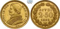 ITALY  2.5SCU 1848R II NGC MS 65