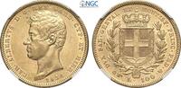 ITALY  100L 1834EAGLE P NGC MS 62