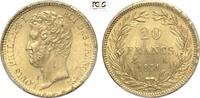 France 20 Fr 1831 1831-A 20 Fr Gad-1030 En creux MS65 2340,00 EUR  Excl. 20,00 EUR Verzending