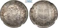 ITALY 2L 1863 MS64 900,00 EUR  Excl. 20,00 EUR Verzending