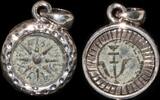 ISRAEL MUSEUM GIFT SHOP, Stunning Widow's Mite Coin. mounted in a handmade sterling silver pendant -