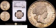 Madrid Escudo 1833-1868 Isabel II -