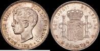 Madrid 5 Pesetas 1886-1931 Alfonso XIII -