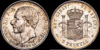 Madrid 5 Pesetas 1874-1885 Alfonso XII -