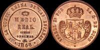Segovia MEDIO REAL 1833-1868 Isabel II -