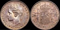 Madrid 1 Peseta 1886-1931 Alfonso XIII -