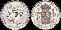 Madrid 1 Peseta 1886-1931 Alfonso XIII -