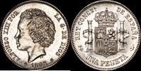 Madrid 1 Peseta 1886-1931 Alfonso XIII -