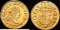 Madrid 1/2 Escudo 1746-1759 Fernando VI -