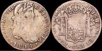 Guadalajara 4 Reales 1814 1808-1833 Fernando VII MBC- 390,00 EUR  Excl. 15,00 EUR Verzending