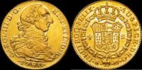 Madrid 4 Escudos 1780/79 1759-1788 Carlos III EBC/EBC+ 2650,00 EUR  Excl. 12,00 EUR Verzending
