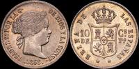 Manila (Filipinas) 10 Centavos 1868 1833-1868 Isabel II EBC 575,00 EUR  Excl. 12,00 EUR Verzending