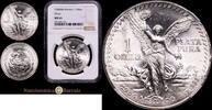 Mo 1 Onza 1984 M&eacute;xico Encapsulado por NGC como MS 65 225,00 EUR  Excl. 15,00 EUR Verzending