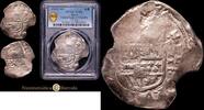 Sevilla 8 Reales 162(9) 1621-1665 Felipe IV Encapsulado por PCGS como AU... 950,00 EUR  Excl. 12,00 EUR Verzending
