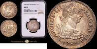 Mexico 2 Reales 1781 1759-1788 Carlos III Encapsulada por NGC como AU 55 875,00 EUR  Excl. 12,00 EUR Verzending