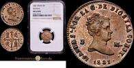 Segovia 2 Maraved&iacute;s 1841 1833-1868 Isabel II Encapsulada por NGC como MS... 285,00 EUR  Excl. 15,00 EUR Verzending