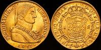 Santiago (Chile) 8 Escudos 1811 1808-1833 Fernando VII vz+ 6700,00 EUR  Excl. 18,00 EUR Verzending